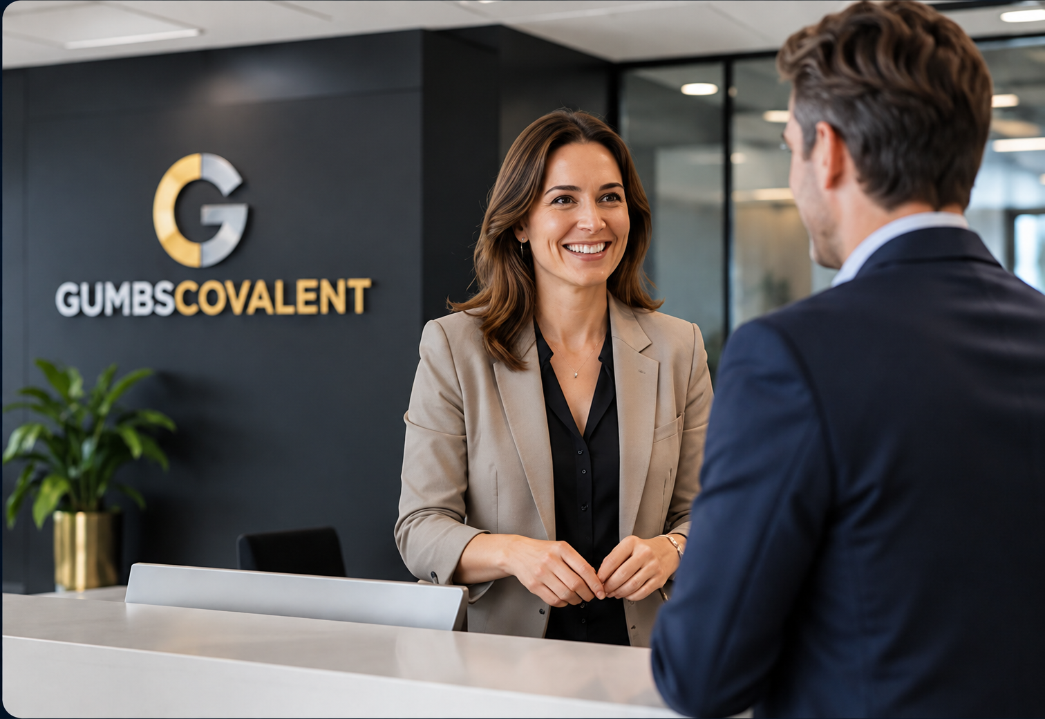 Een toegankelijke één-op-één zakelijke kennismaking